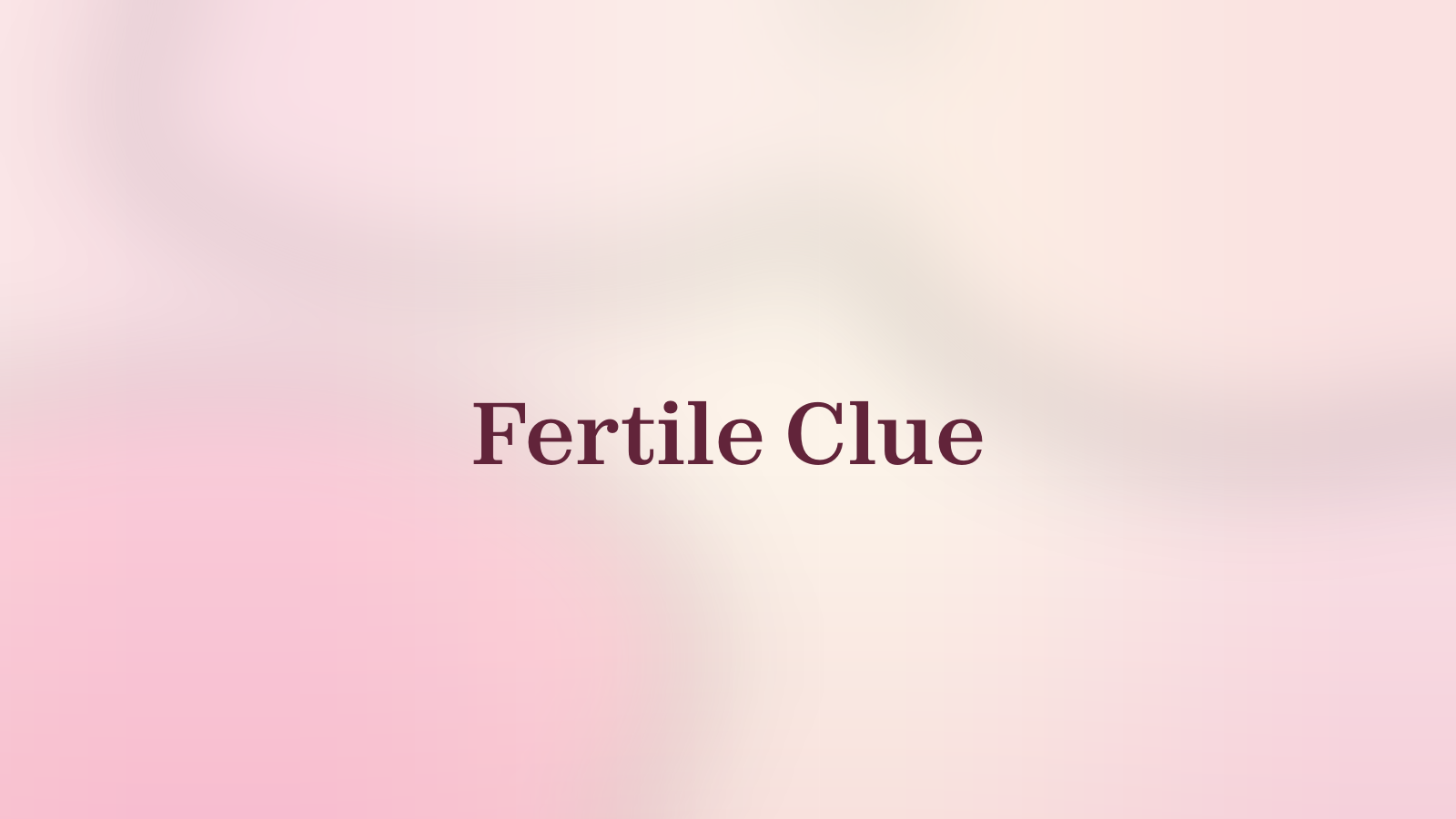Fertile Clue