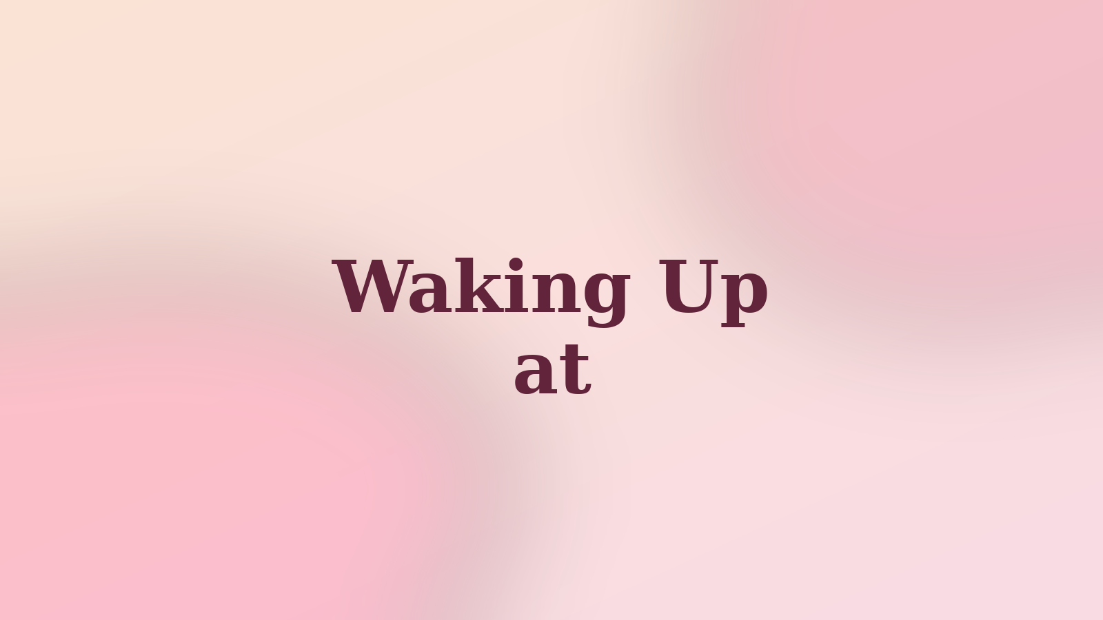 Warm abstract health-library image with the words Sleep Shifts in dark rose text.