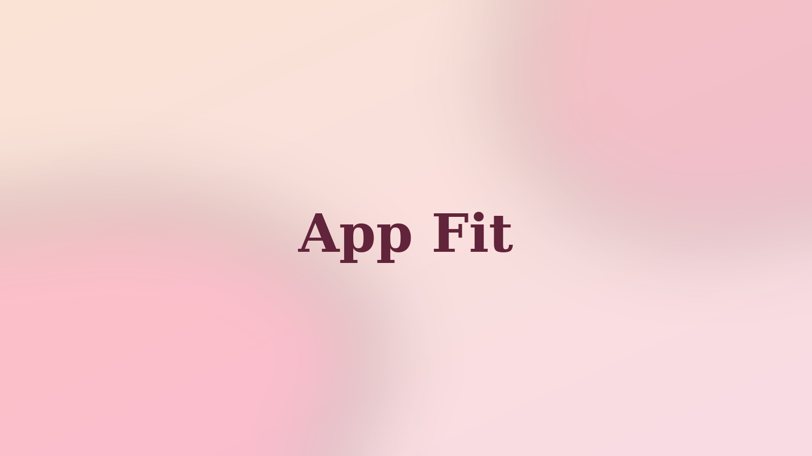 App Fit