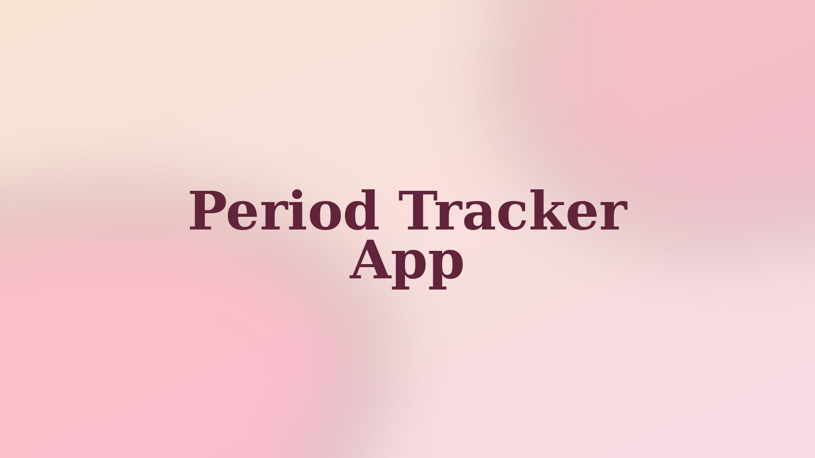 Warm cream and pink editorial graphic with the words PCOS Logs set in a burgundy display serif.