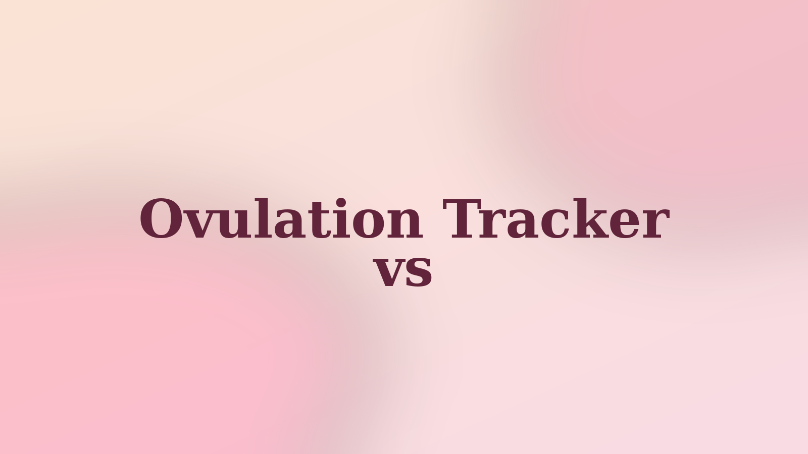 Which Tracker text on a soft Flow and Glow brand gradient