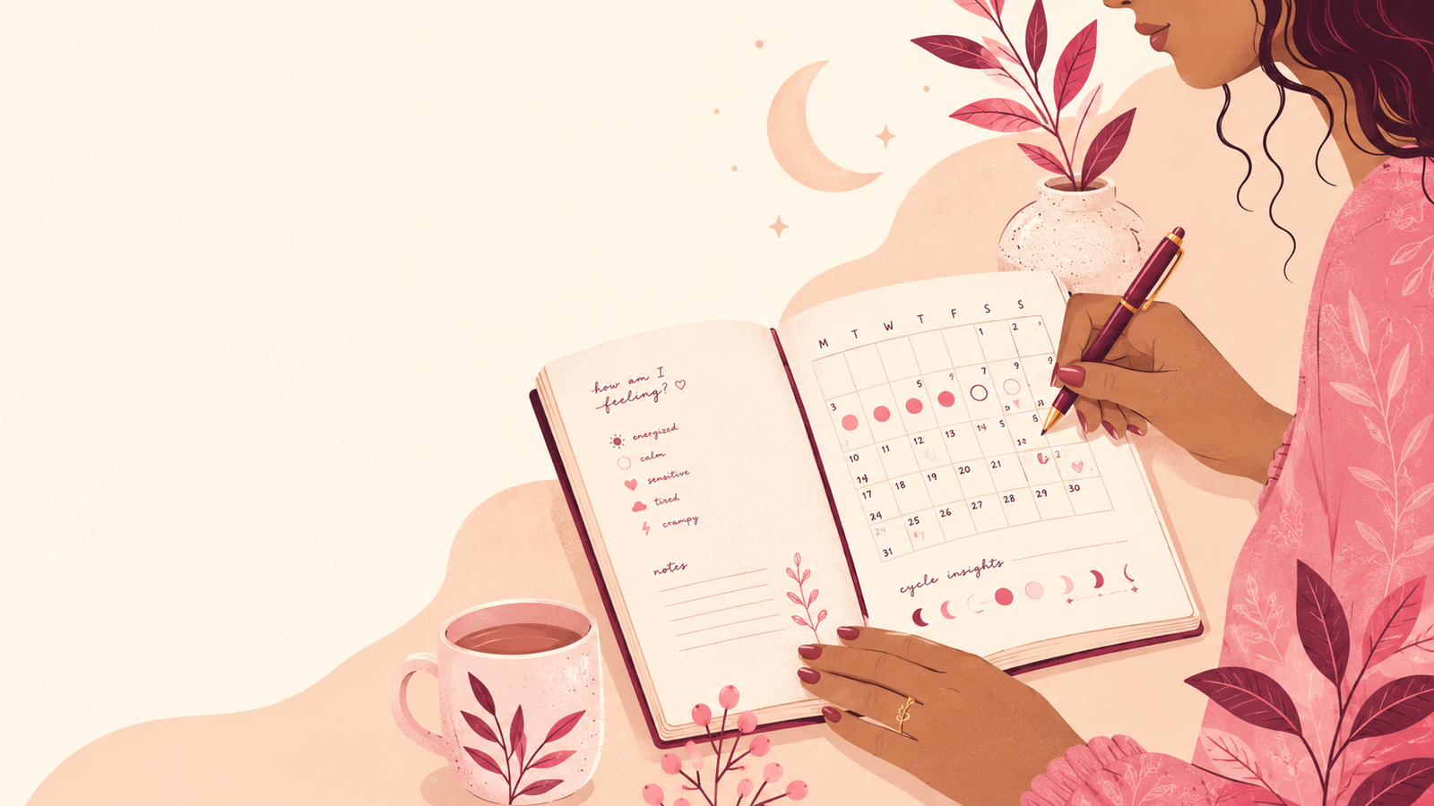 period tracker notes