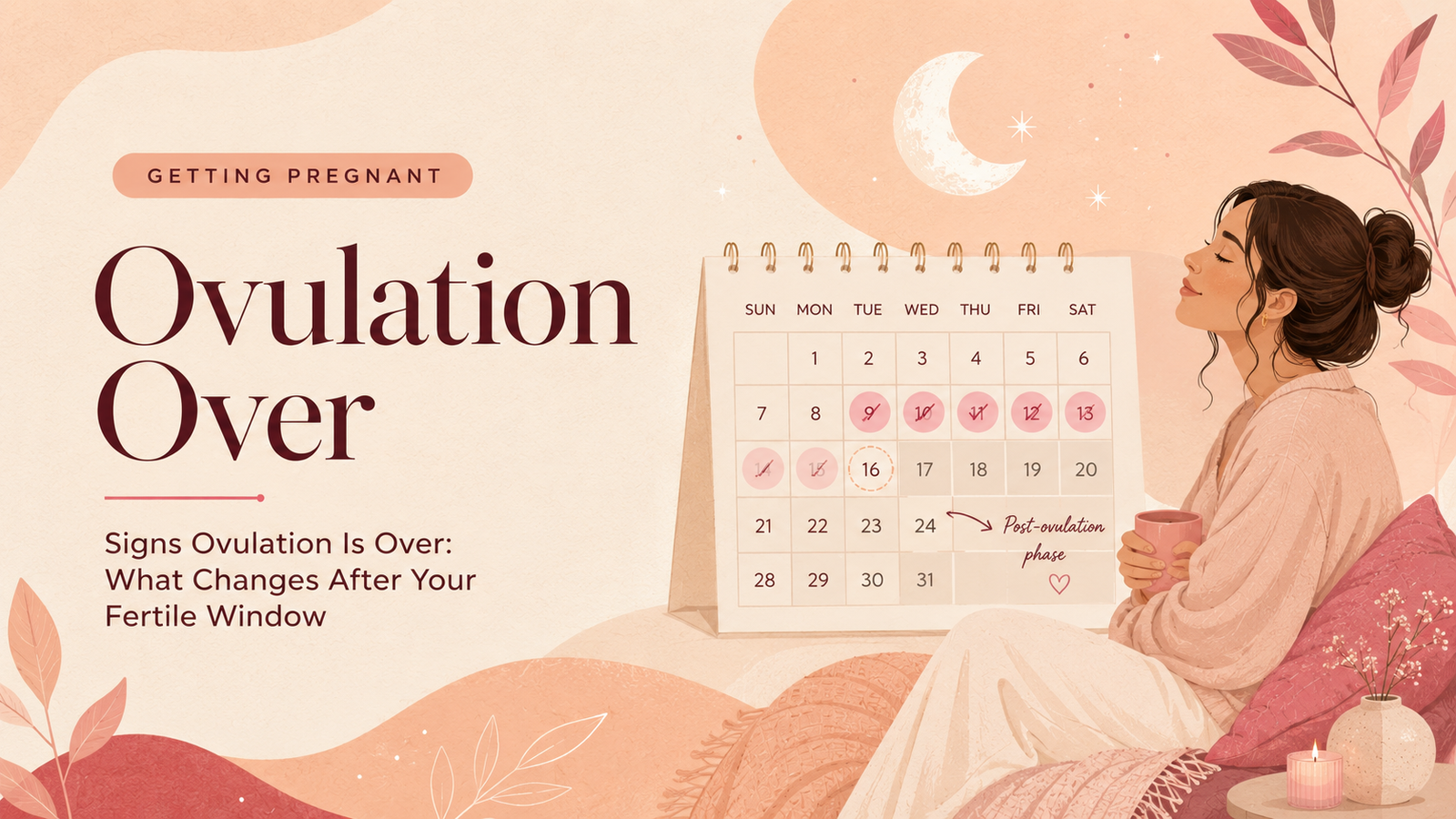 signs ovulation is over