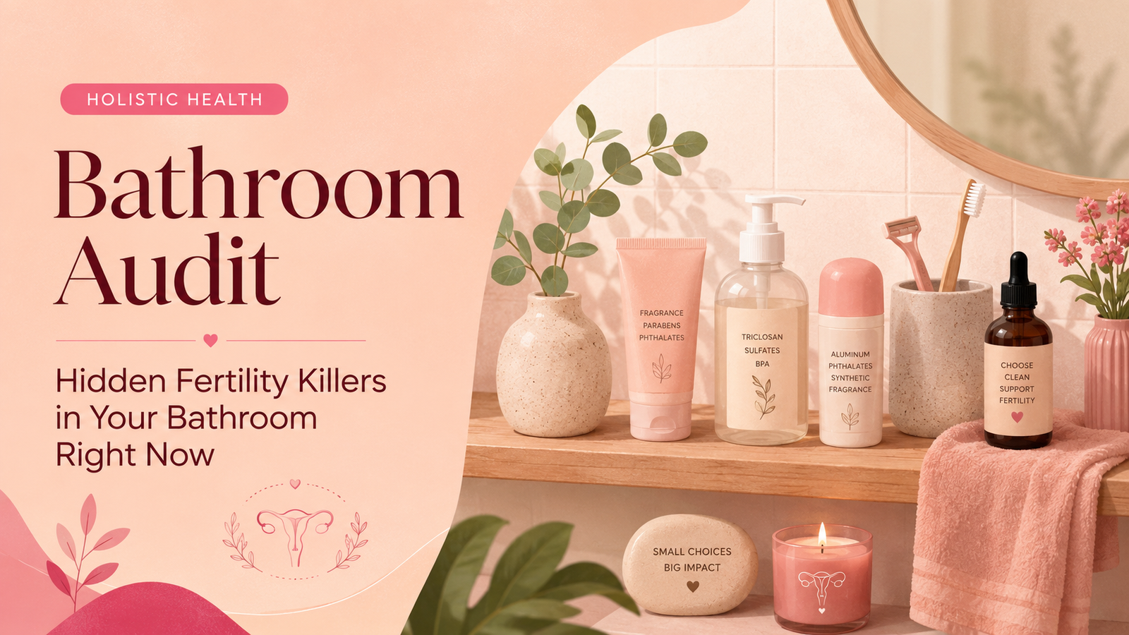 fertility toxins bathroom