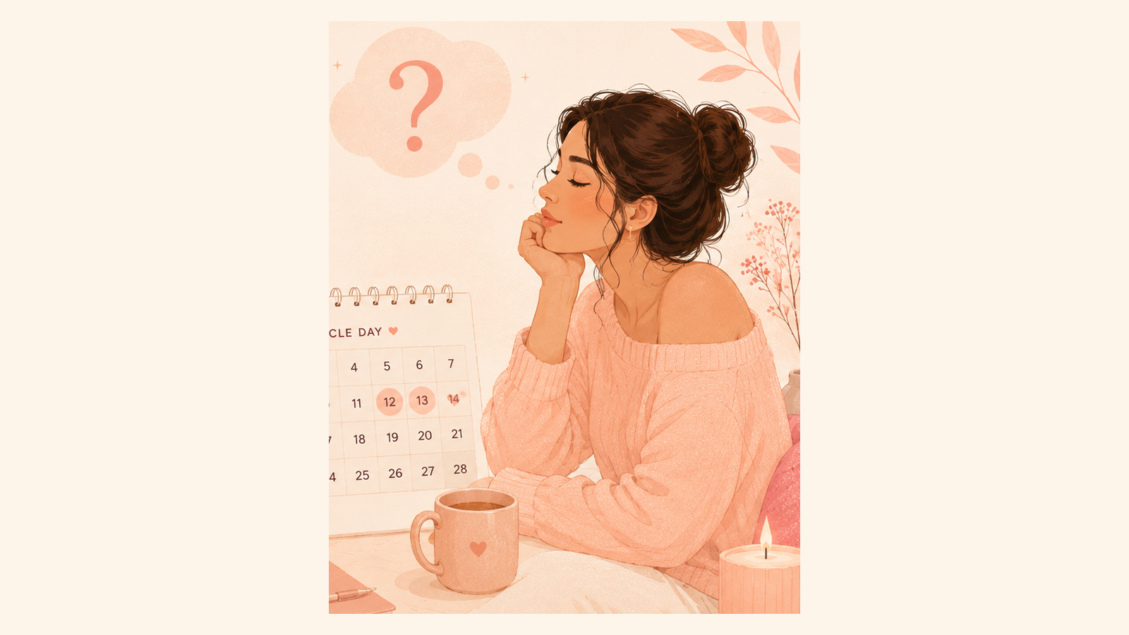 late period after ovulation symptoms