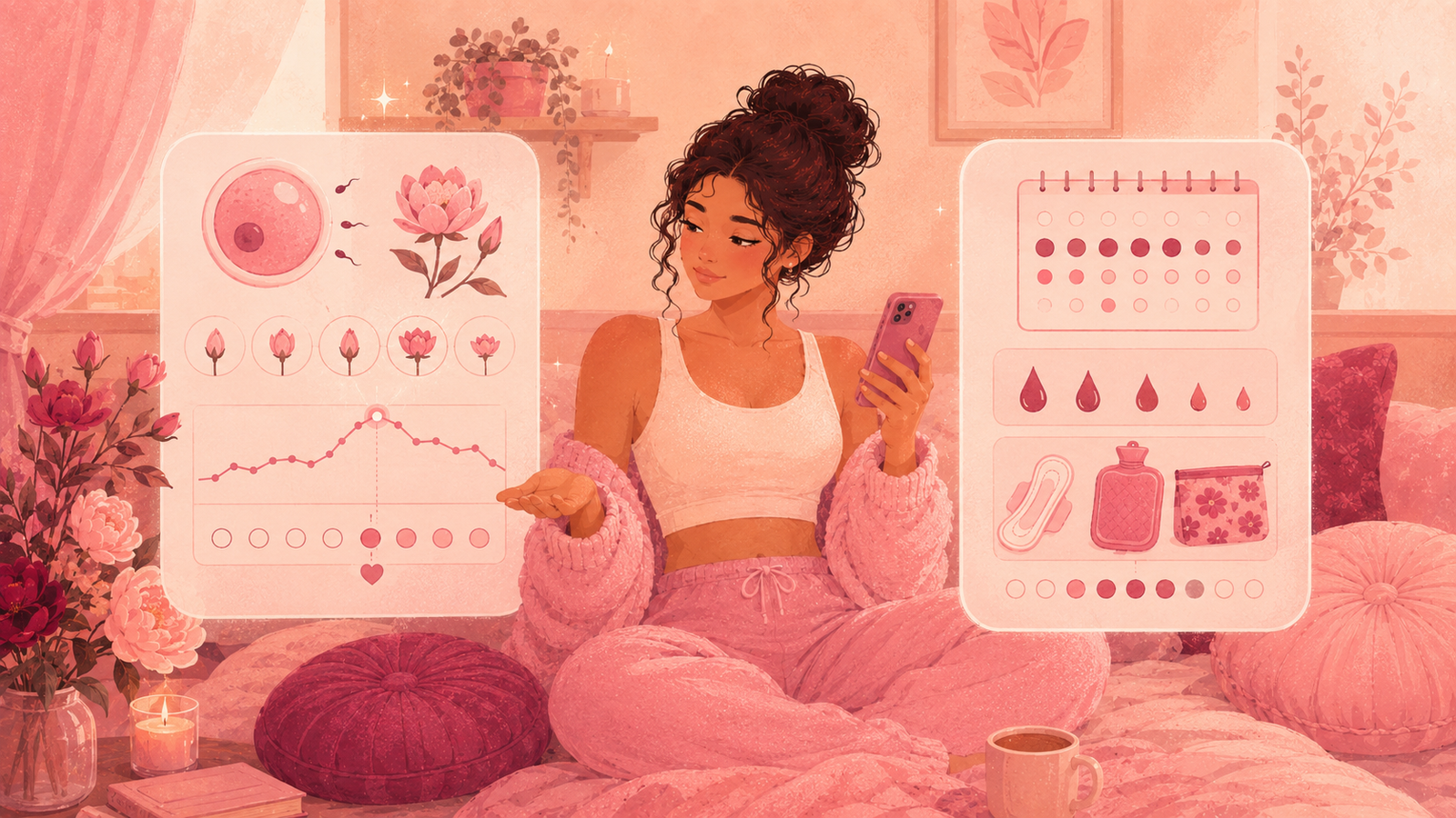4 hormones menstrual cycle