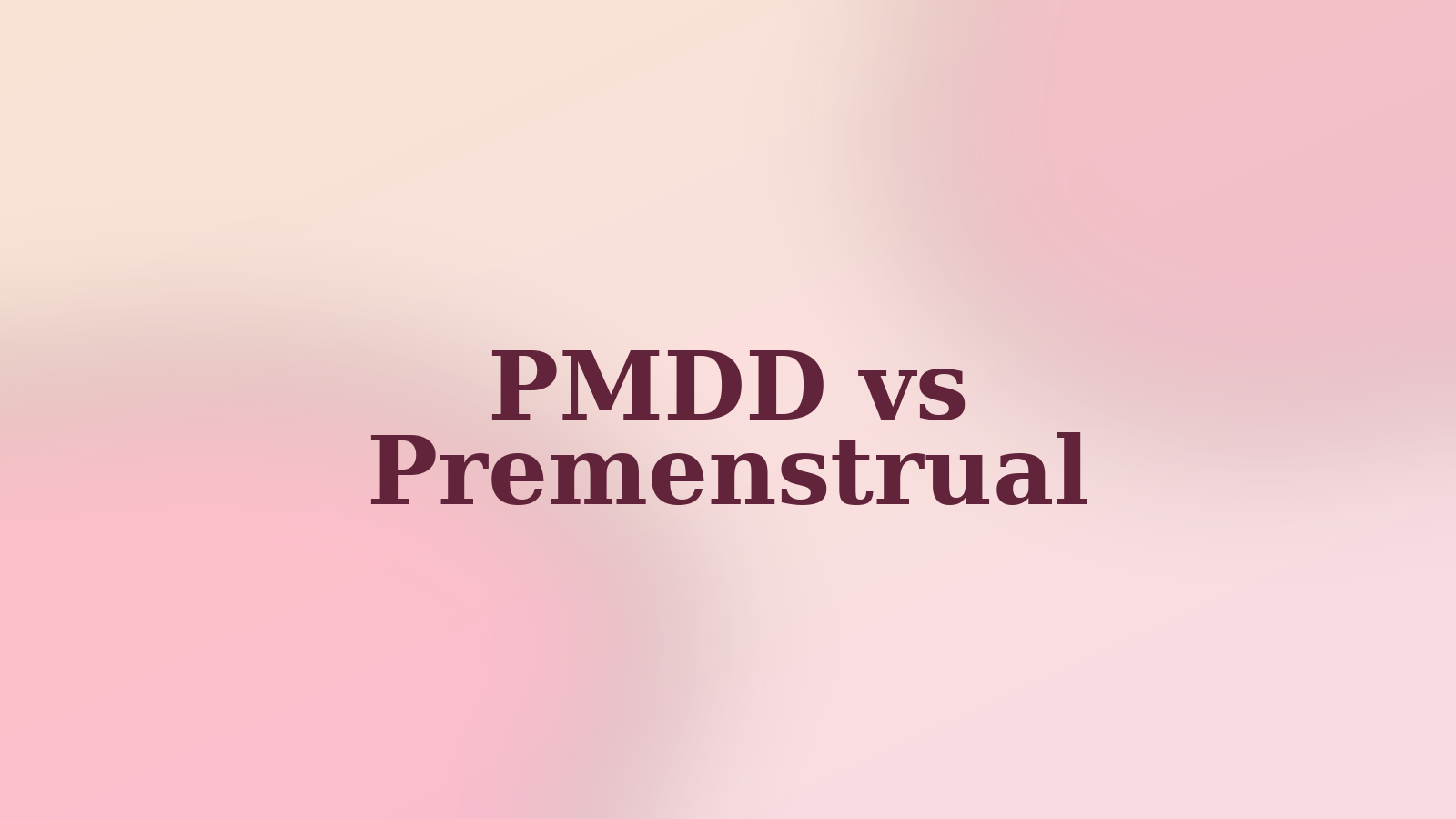 Flow and Glow brand illustration with the words Free Week for an article about PMDD and PME timing.